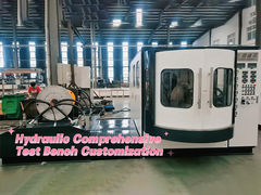 ¿Cómo operar el banco de pruebas hidráulico?