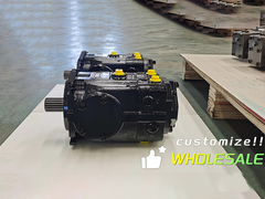 ¿Cómo funciona la bomba de pistón axial?