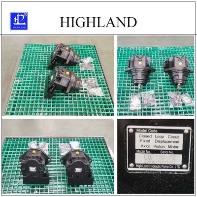 Pleno control hidráulico resistente de palpitación HMF50 del motor del carro
