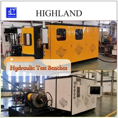 HIGHLAND 380L/min Bancos de prueba hidráulicos Fábrica de perforación rotativa con datos completos de detección