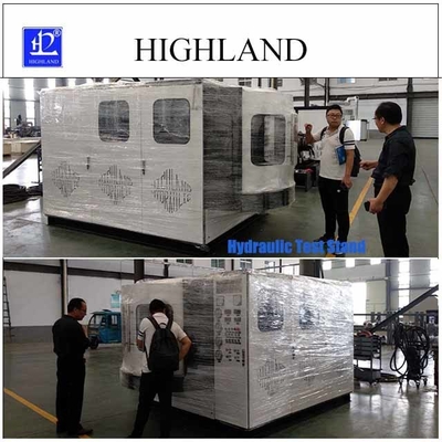 Estand de prueba hidráulico de 35 Mpa de presión para una plataforma de perforación rotativa de HIGHLAND