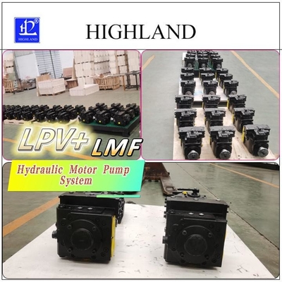Soluciones de sistema: sistema de bomba de motor hidráulico LPV90 para trabajo rápido y certificación de patente