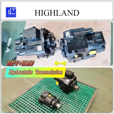Recolector de trigo con transmisión hidrostática de carga manual hierro fundido