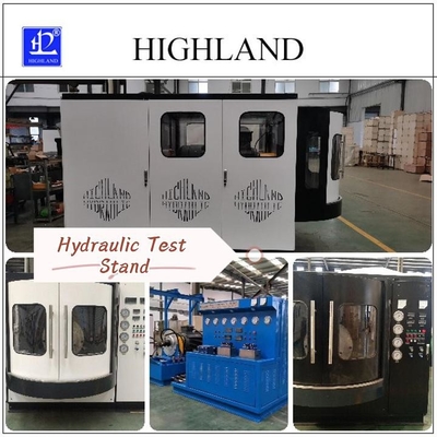 HIGHLAND Test Stands hidráulicos Solución de eficiencia energética para la mina de carbón con datos completos de detección
