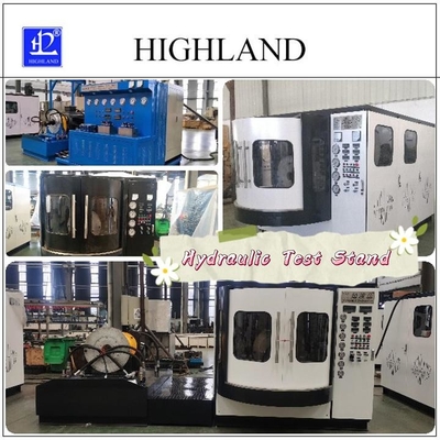 HIGHLAND Estandes de ensayo hidráulicos de estructura compacta diseñados para excavadoras locales