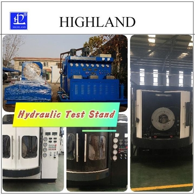 110 Kw Estancia de ensayo hidráulica de estructura compacta Dispositivo de ensayo de presión hidráulica Producto patentado