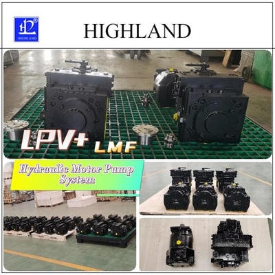Pampas de pistón axial hidráulicas LPV90 LMF90 para transmisiones hidrostáticas de circuito cerrado