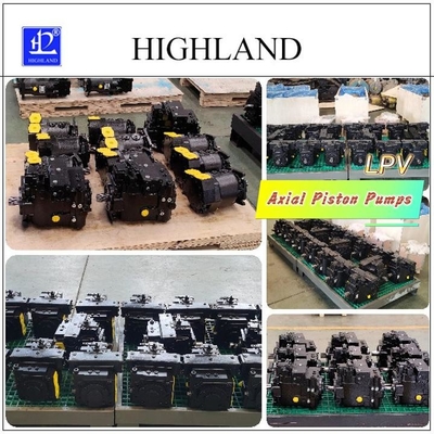 Control de precisión de las bombas de pistón axial de desplazamiento variable hidráulico