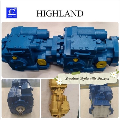 Bombas hidráulicas tandem de desplazamiento variable para desplazamiento máximo de 110 ml/h