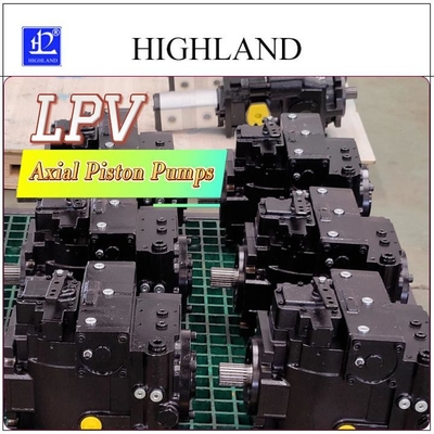 Bomba de pistón axial LPV90 de alta presión con bomba de aceite de carga para un funcionamiento óptimo