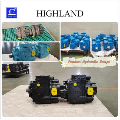 Pumpas de pistón de transmisión hidráulica asequible cosechadora agrícola