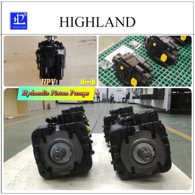 Pumpas de pistón hidráulico de hierro fundido de trabajo pesado Sistema axial de bucle cerrado 42Mpa Presión máxima