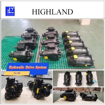 Sistema de transmisión hidráulica de la bomba de pistón axial