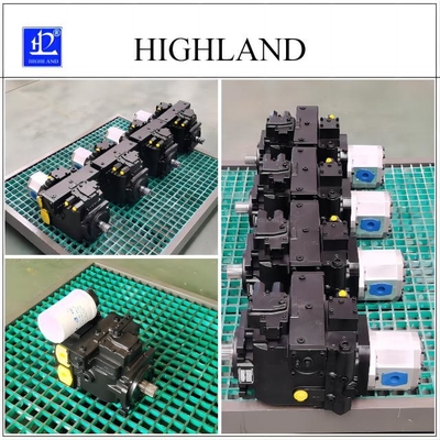 Alta presión axial hidráulica modelo de las bombas de pistón LPV110 42mpa