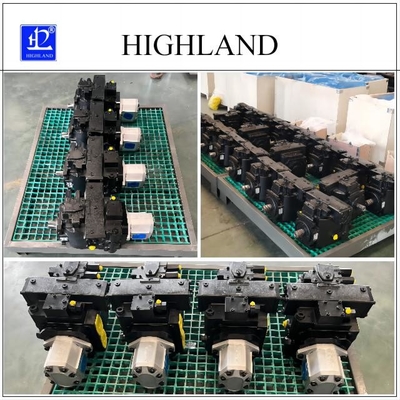 Alta presión axial 42mpa de las pompas hydráulicas del pistón Lpv90