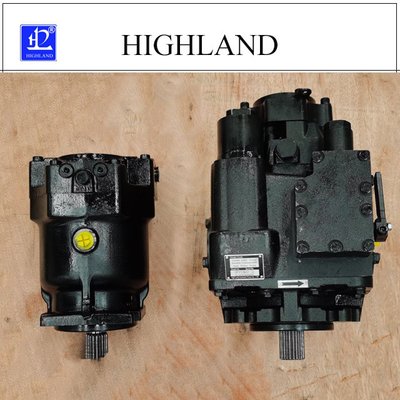 Disposición simple hidrostática de la transmisión HPV130 HMF130 de la máquina segadora