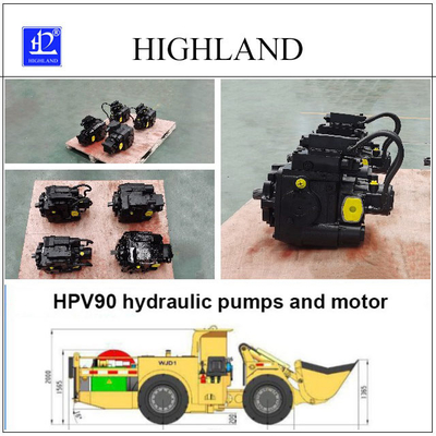 Las pompas hydráulicas del camión subterráneo de Pv22 Mv23 el arrabio fácil de utilizar
