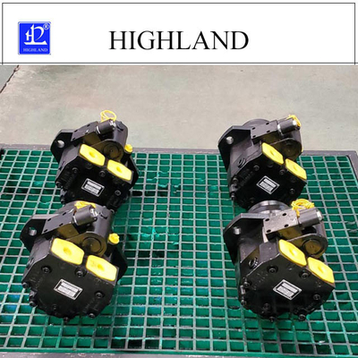 Larga vida hidráulica resistente del motor de la trituradora móvil HMF70