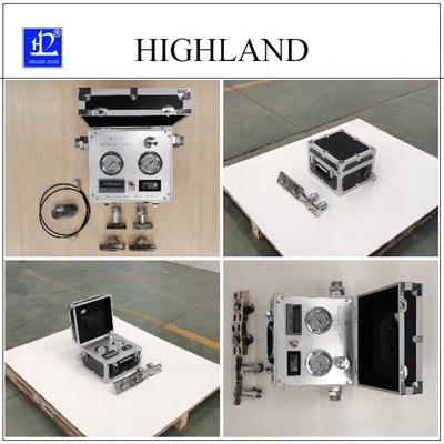 El flujo hidráulico portátil de la montaña MYHT-1-4 Digitaces mide la presión 42Mpa