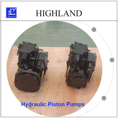 Highland 42Mpa 90ml/R Desplazamiento Bombas de pistón hidráulico Control mecánico