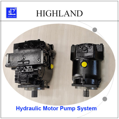 El sistema del motor de la pompa hydráulica del control manual modificó LPV110 para requisitos particulares