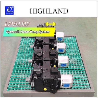 Serie eficiente del sistema HPV70 del motor de la pompa hydráulica de la máquina del ensilaje