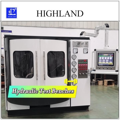 Operación simple del banco de pruebas hidráulico del motor YST380 para la exactitud de la filtración del aceite de Rig High de la perforación rotatoria