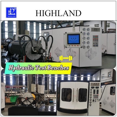 Operación simple del banco de pruebas hidráulico del motor YST380 para la exactitud de la filtración del aceite de Rig High de la perforación rotatoria