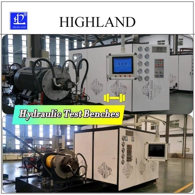 Operación simple del banco de pruebas hidráulico del motor YST380 para la exactitud de la filtración del aceite de Rig High de la perforación rotatoria