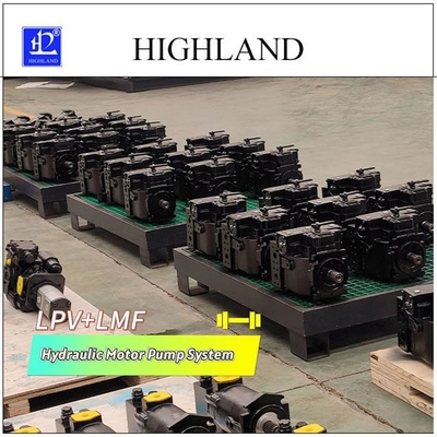Sistema de impulsión hidráulico de alto rendimiento PV110+MF110 para dragar y el atrincheramiento