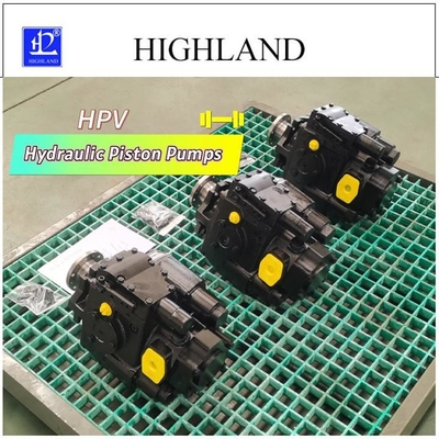 Bombas de pistón axiales hidráulicas del control de manual de la montaña HPV90 para la maquinaria que camina