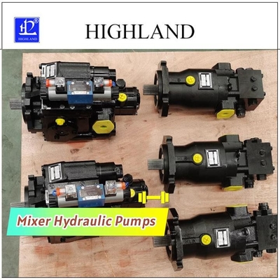 Camión mezclador de circuito cerrado de alta eficiencia Highland Bombas de pistón hidráulico