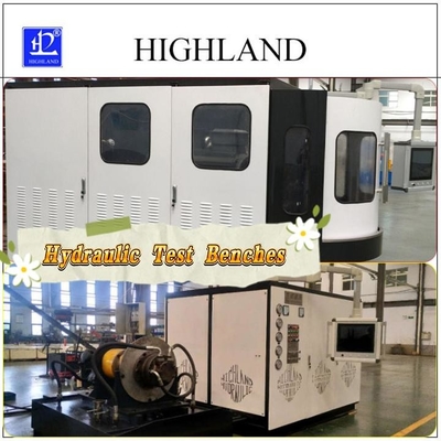 HIGHLAND 380L/min Bancos de prueba hidráulicos Fábrica de perforación rotativa con datos completos de detección
