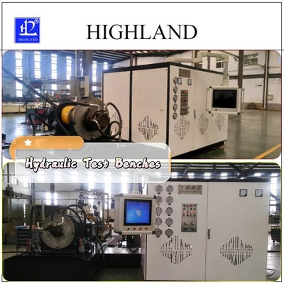 HIGHLAND 380L/min Bancos de prueba hidráulicos Fábrica de perforación rotativa con datos completos de detección