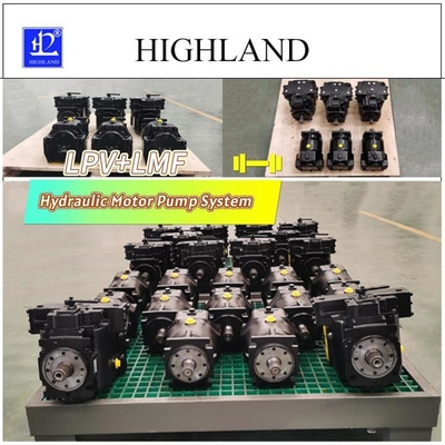 Sistema de motor de bomba hidráulica LPV90 LMF90 Camión mezclador de cemento personalizado