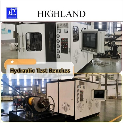 HIGHLAND Bancos de ensayo hidráulicos de buques de ensayo Máquina hidráulica con conexión de tubería clara