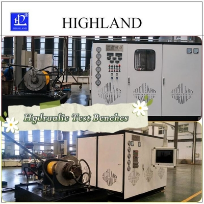 HIGHLAND Bancos de ensayo hidráulicos de buques de ensayo Máquina hidráulica con conexión de tubería clara