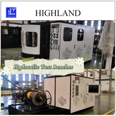 HIGHLAND Bancos de ensayo hidráulicos de buques de ensayo Máquina hidráulica con conexión de tubería clara