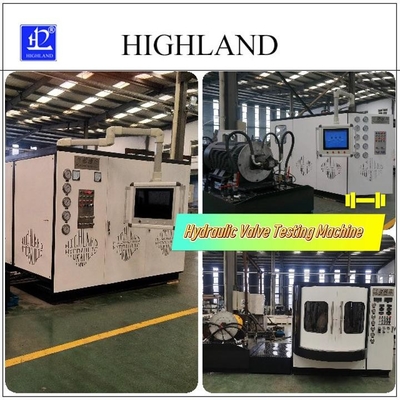Máquina de prueba de válvula hidráulica de 380 L/min totalmente automática