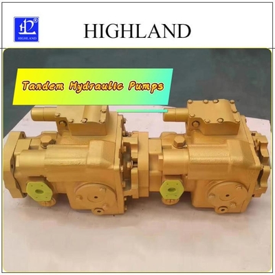 HPV 50 Recolector de arroz Tandem Bombas hidráulicas con 97%