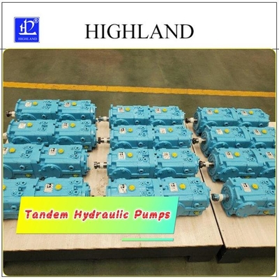 90Ml/R Bombas hidráulicas tándem Máquinas de cosecha Bomba hidrostática