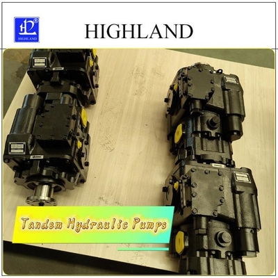 Recolector de hierro fundido Tandem Bombas hidráulicas Rendimiento duradero