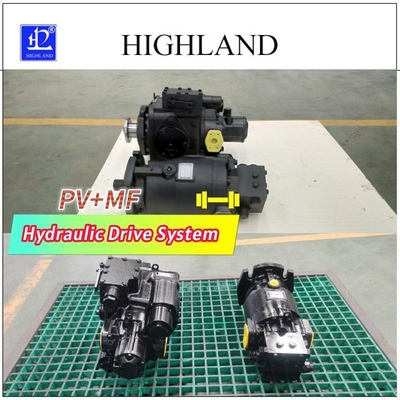 Sistema de transmisión hidráulica de tractor de alto rendimiento