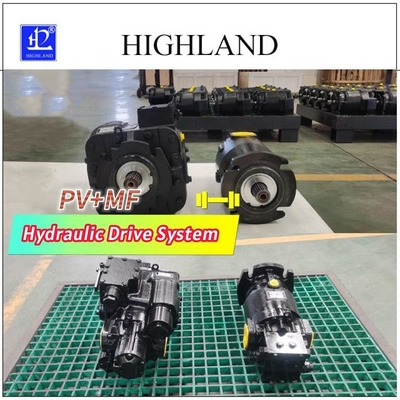 Sistema de transmisión hidráulica de tractor de alto rendimiento