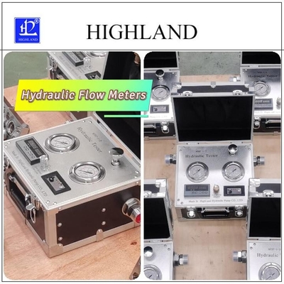 Tester de presión de flujo hidráulico para cosechadora