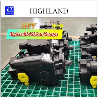 Bomba de pistón de flujo axial hidráulico de alta presión 42Mpa