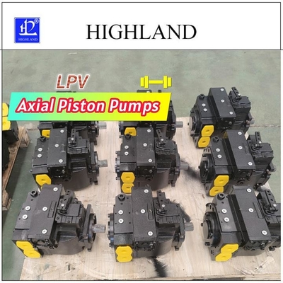 Bombas de pistón axial de hierro fundido de control manual para sistemas hidráulicos de alta presión