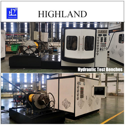 HIGHLAND Producto patentado de precisión YST450 Bancos de ensayo hidráulicos para bombas y motores