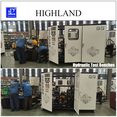 HIGHLAND YST450 Bancos de pruebas hidráulicos para probar bombas hidráulicas y motores Presión 35 Mpa