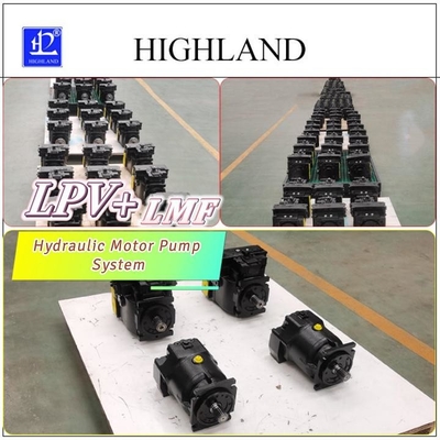 Sistema de bomba de motor hidráulico de Highland potencia máxima 114KW